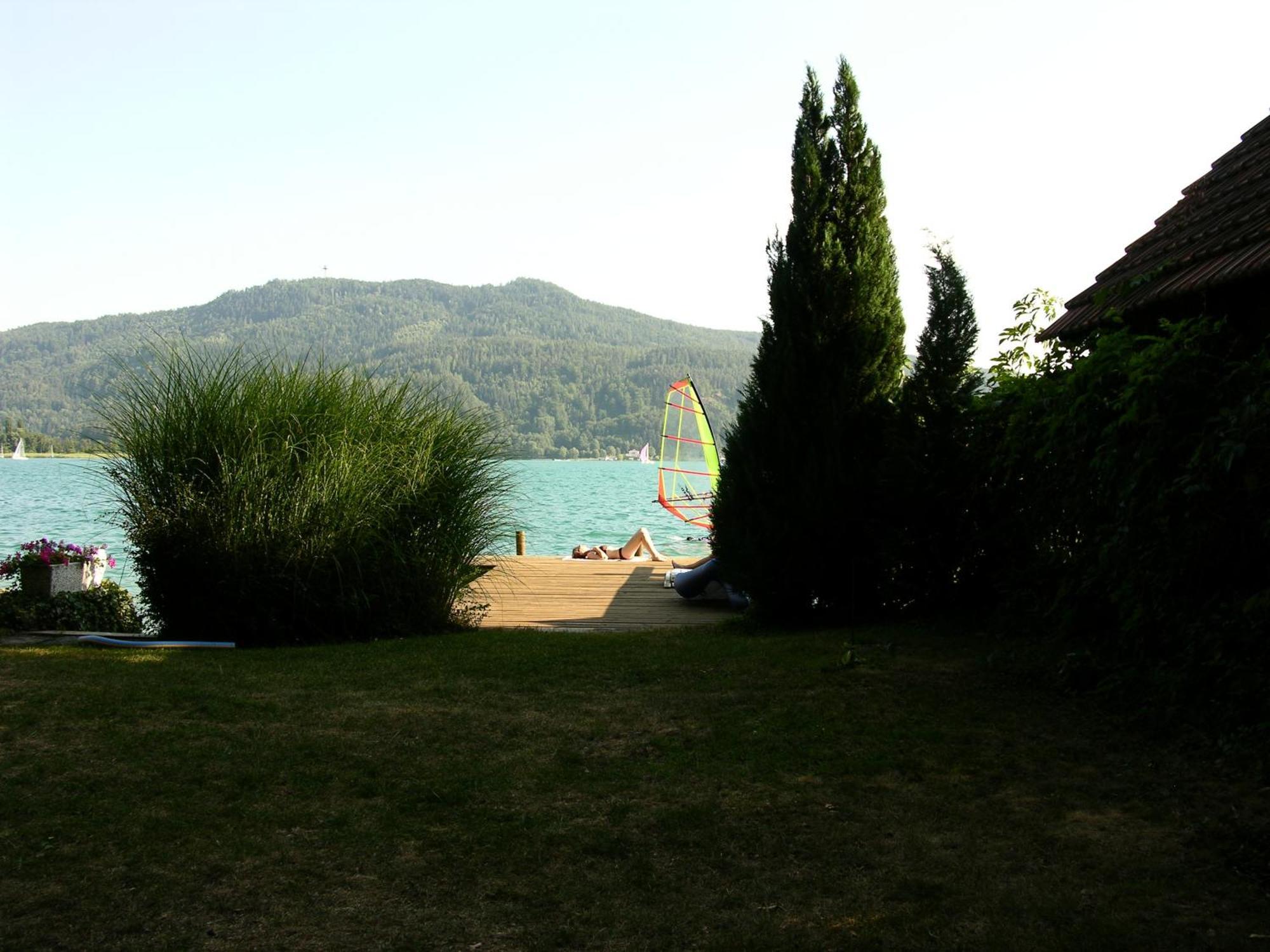 Haus Angelika - Ferienwohnung Woerthersee Portschach am Worthersee Bagian luar foto